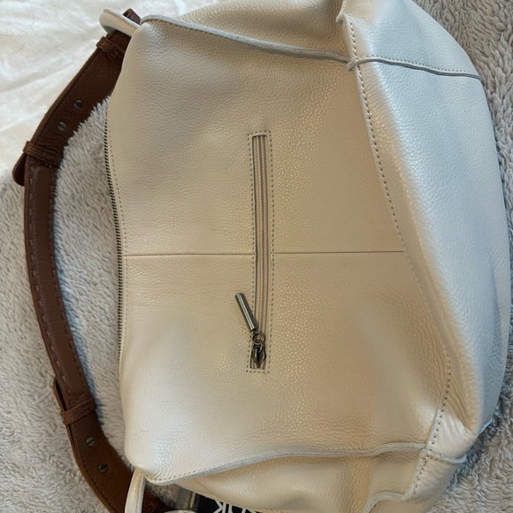 The Sak Los Feliz Medium Tote Bag Stone NWT - Picture 7 of 8